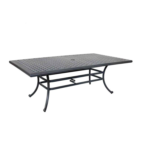 Sparta 46x86 Inch Cast Aluminum Rectangle Table