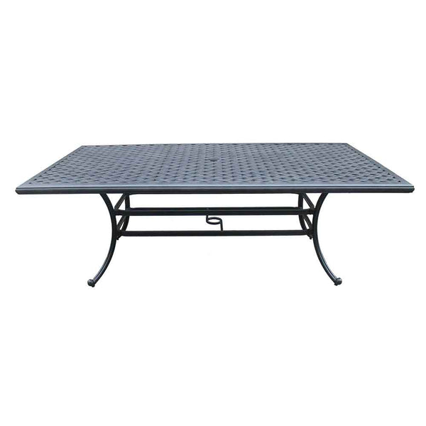 Sparta 46x86 Inch Cast Aluminum Rectangle Table