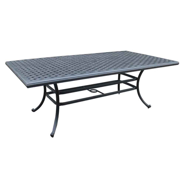 Sparta 46x86 Inch Cast Aluminum Rectangle Table