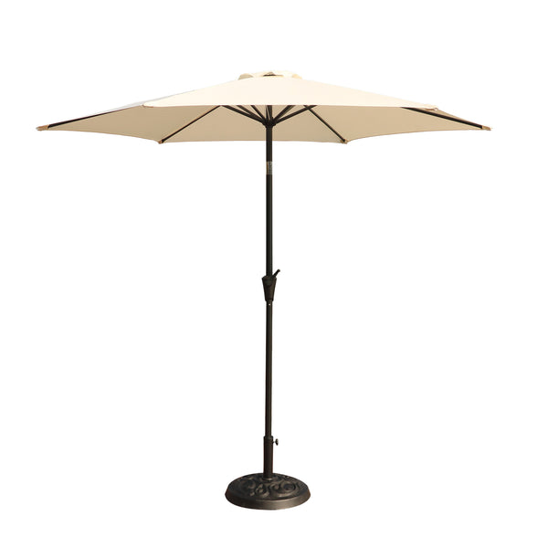 9 Ft Pole Umbrella with Carry Bag and Base