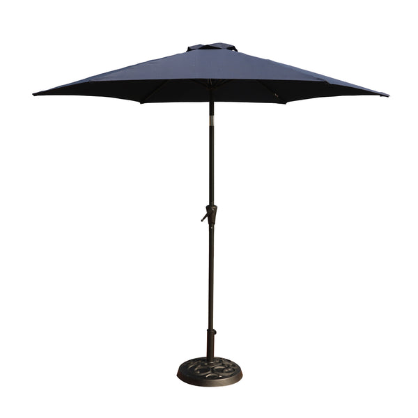 9 Ft Pole Umbrella with Carry Bag and Base