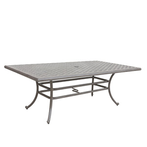 Manhattan 46x86 Inch Cast Aluminum Rectangle Table
