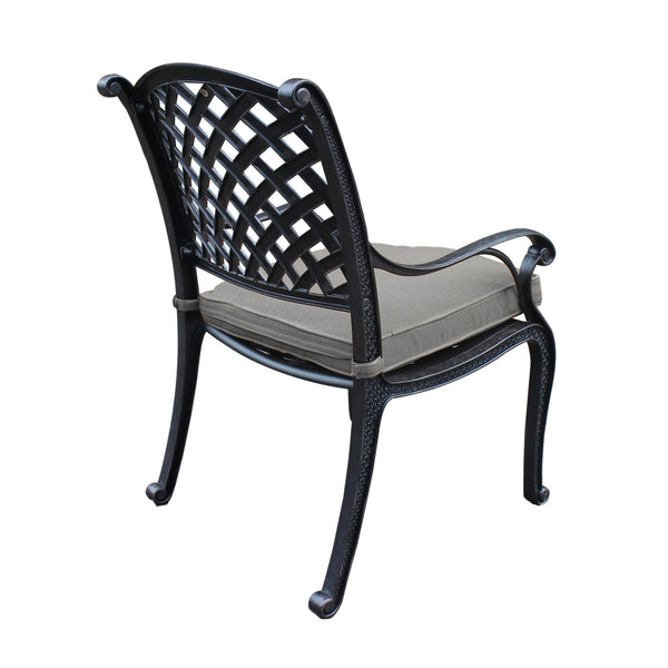 Sparta Modern Dining Arm Chair with Cushion