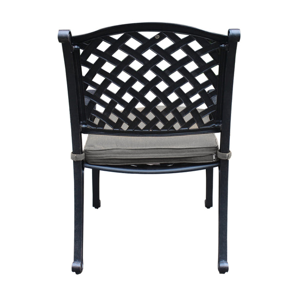 Sparta Modern Dining Arm Chair with Cushion