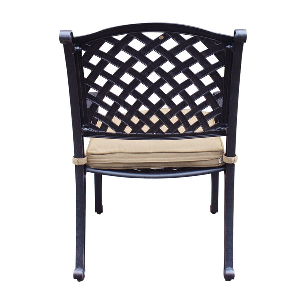 Sparta Modern Dining Arm Chair with Cushion
