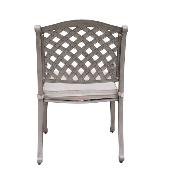 Sparta Modern Dining Arm Chair with Cushion
