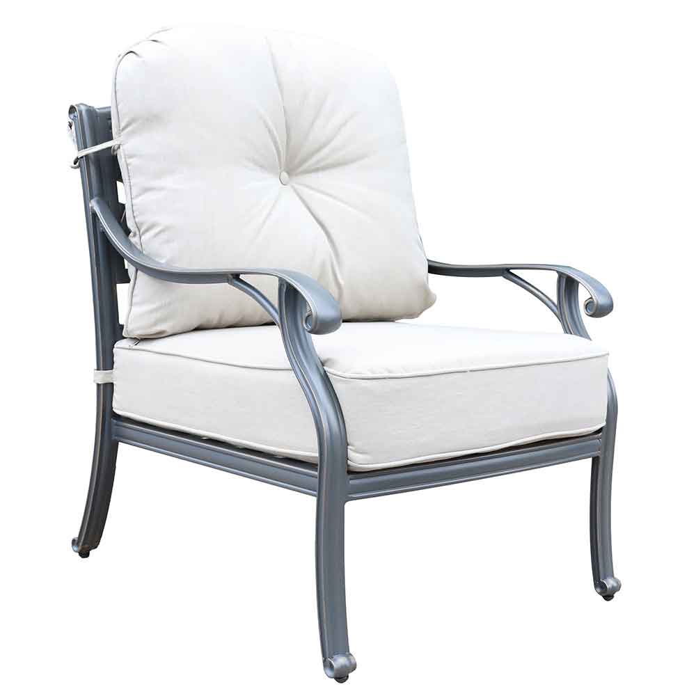 Aluminum outdoor discount chairs with cushions