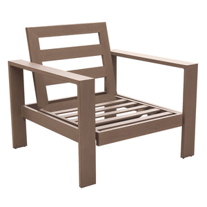 Marativa Premium Outdoor Patio Furniture: Modern Motion Club Chair with Durable, UV-Resistant Olefin Fabric Cushion, Outdoor Armchair for Lawn, Garden, and Backyard