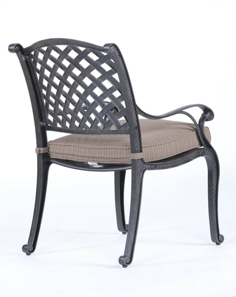 Sparta Modern Dining Arm Chair with Cushion