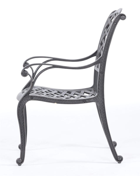 Sparta Modern Dining Arm Chair with Cushion