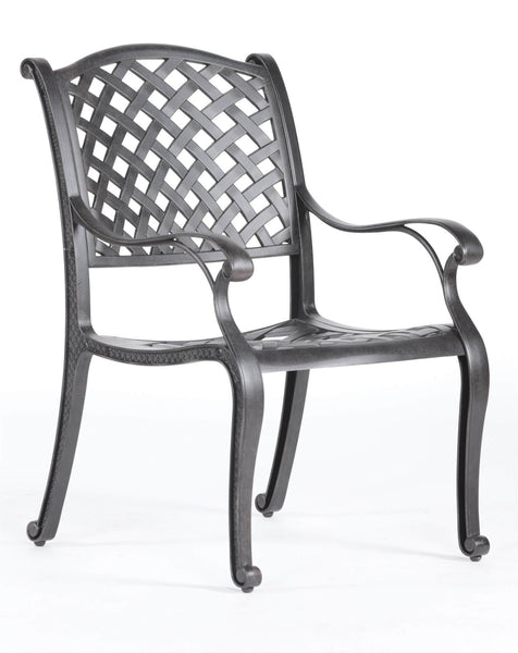Sparta Modern Dining Arm Chair with Cushion