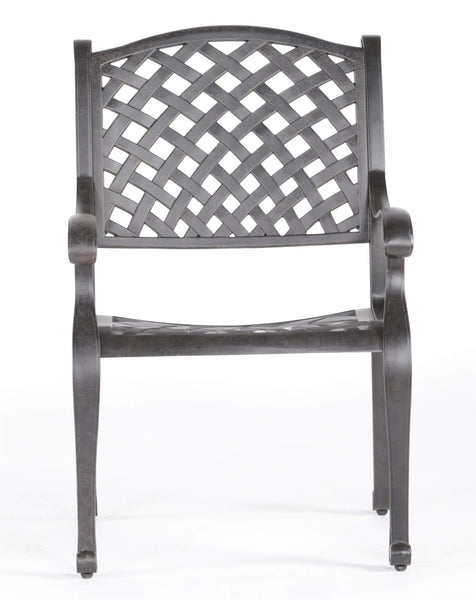 Sparta Modern Dining Arm Chair with Cushion