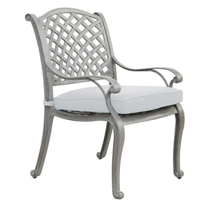Sparta Modern Dining Arm Chair with Cushion