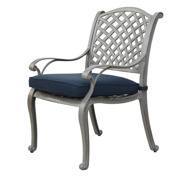 Sparta Modern Dining Arm Chair with Cushion