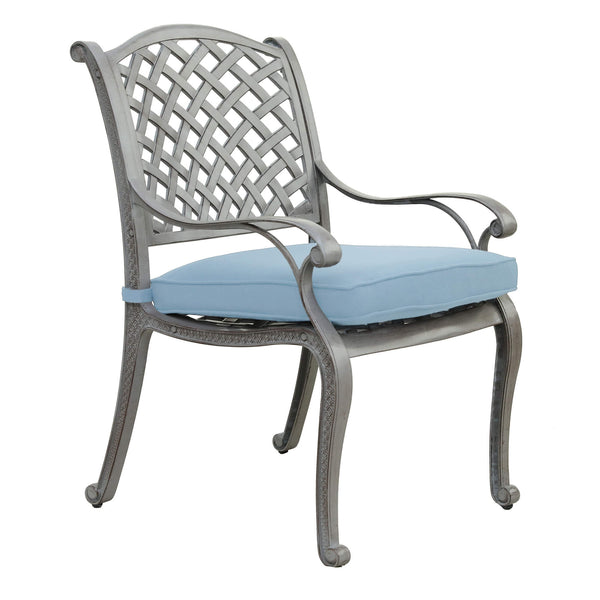 Sparta Modern Dining Arm Chair with Cushion