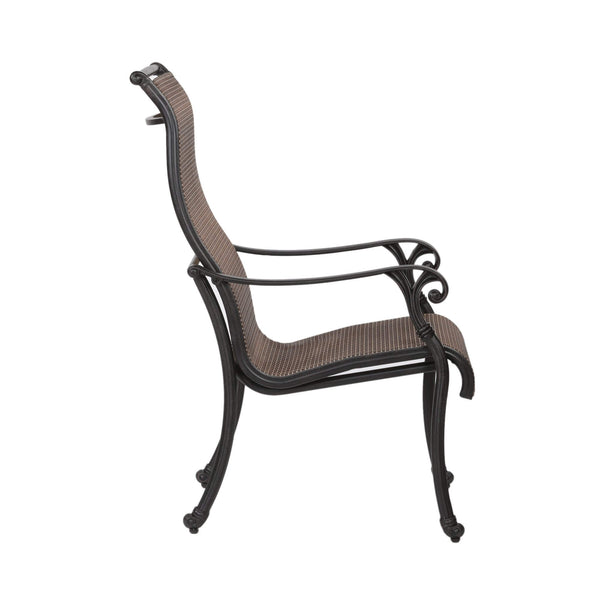 Sparta Sling With Aluminum Frame, All-Weather Furniture (2 pcs)