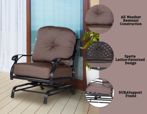Sparta Luxury High Back Club Motion Chair with Cushion