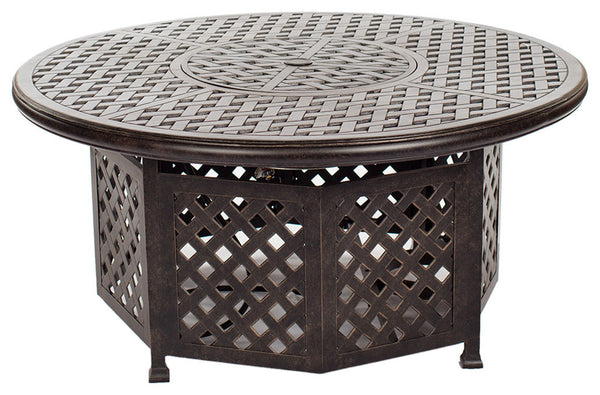 Sparta Cast Aluminum Propane Gas Firepit Table